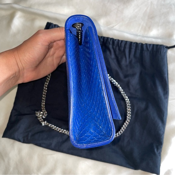 Python Yves Saint Laurent Medium Kate Monogram Tassel bag - Picture 6 of 11